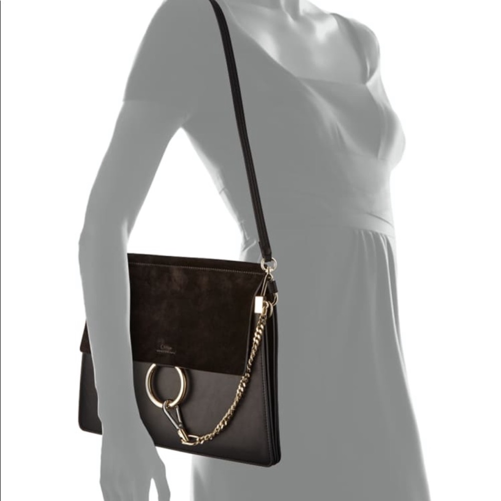 Chloe Faye bag with rare gold hardware